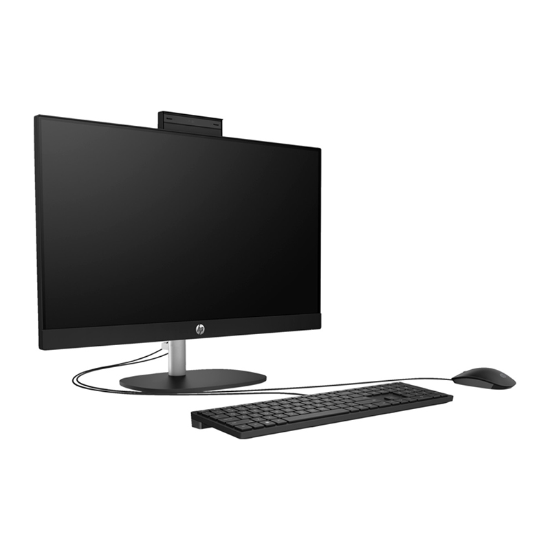 HP All-in-One 27-cr0086nh PC | Intel® Core™ i7-1355U, 8 GB DDR4-3200 Mhz RAM, 512 GB PCIe® NVMe™ M.2 SSD, 27" FHD (1920 x 1080), Intel® Iris® Xᵉ Graphics, Windows 11 Home, Black