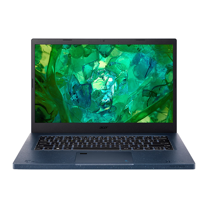 Acer Vero AV14-52P-309G 14" Laptop | Intel® Core™ i3-1315U Processor, 8GB LPDDR4x OB RAM, 512GB NVMe PCie Gen4 SSD, 14" FHD(1920x1080), Intel UHD Graphics, Windows 11 Home, Marina Blue