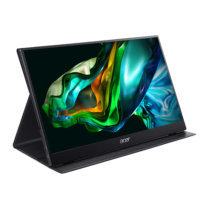 Acer AOPEN 16PM1Q Bbmiuux 15.6" LED Portable Monitor | FHD (1920x1080), IPS, 60Hz, 250 nits, AMD FreeSync™ (HDMI VRR), HDMI x 1, USB type C x 1, 1x 3.5mm Audio Port, Black