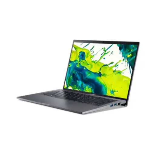 Acer Aspire Go 14 AG14-71M-75LG Laptop | Intel® Core™ Ultra 7 155H Processor, 16GB DDR5 4800Mhz SDRAM, 512GB PCI Express NVMe 4.0 M.2 SSD, 14'', LCD (1920 x 1200), IPS, Intel® Graphics, Windows 11 Home, MS Office Home 2024 + Microsoft 365, Steel Gray