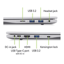 Acer Aspire Lite 14 AL14-32P-C8AG Laptop | Intel® Core™ N150 processor, 8GB DDR5 RAM, 512GB PCIe NVMe Gen4 SSD, 14.0", WUXGA (1920 x 1200), IPS, Intel® UHD Graphics, Windows 11 Home, MS Office Home 2024 + Microsoft 365 Basic, Silver 