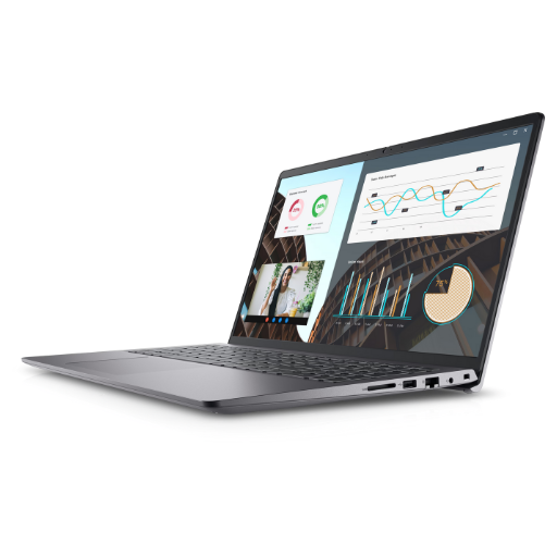 Dell Vostro 15 3530 Laptop | Intel® Core™ i7-1355U Processor, 8GB DDR4 3200MHz RAM, 512GB PCIe NVMe SSD, 15.6'' FHD (1920 x 1080), 120 Hz, Intel® UHD Graphics, W11, Carbon Black