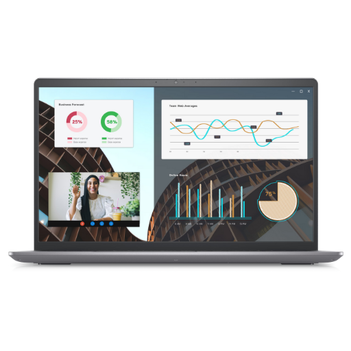 Dell Vostro 15 3530 Laptop | Intel® Core™ i7-1355U Processor, 8GB DDR4 3200MHz RAM, 512GB PCIe NVMe SSD, 15.6'' FHD (1920 x 1080), 120 Hz, Intel® UHD Graphics, W11, Carbon Black