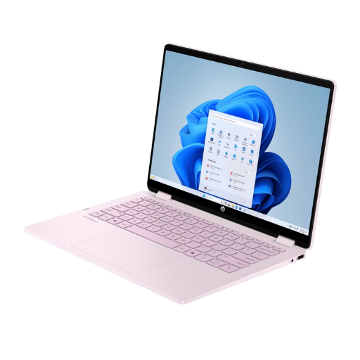 HP OmniBook 5 Flip 14-fp0024TU Laptop | Intel® Core™ i5-1334U Processor, 16 GB LPDDR5 5200 MHz RAM, 512 GB PCIe® Gen4 NVMe™ M.2 SSD, 14'', 2K (1920x1200), IPS, Intel® Iris® Xᵉ Graphics, Windows 11 Home, Microsoft Office Home 2024 + 1 Year Office 365 Basic, Powder pink