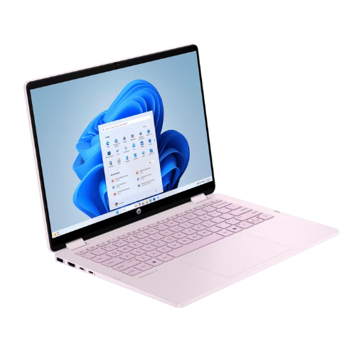 HP OmniBook 5 Flip 14-fp0024TU Laptop | Intel® Core™ i5-1334U Processor, 16 GB LPDDR5 5200 MHz RAM, 512 GB PCIe® Gen4 NVMe™ M.2 SSD, 14'', 2K (1920x1200), IPS, Intel® Iris® Xᵉ Graphics, Windows 11 Home, Microsoft Office Home 2024 + 1 Year Office 365 Basic, Powder pink
