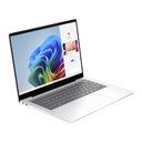 HP OmniBook X Laptop 14-fe1007QU (AV4W8PA) Laptop | Snapdragon® X Plus X1P-42-100 Processor, 16GB LPDDR5X 8448MHz RAM, 512 GB PCIe® NVMe™ M.2 SSD, 14'', 2.2K (2240x1400), IPS, Qualcomm® Adreno™ GPU, Windows 11 Home, MS Office Home & Student 2021, Glacier Silver