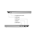 HP Pavilion Aero 13-bg0035AU Laptop | AMD Ryzen 5 8640U Processor, 16GB LPDDR5x 6400 RAM, 512GB PCIe NVMe SSD, 13.3" WUXGA (1920 x 1200), IPS, AMD Radeon™ Graphics, Windows 11 Pro, Silver