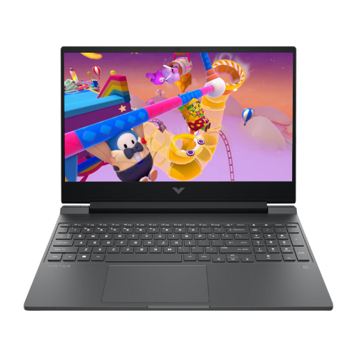 HP Victus 15-fb3149AX Gaming Laptop | AMD Ryzen™ 7 7445HS Processor, 16 GB DDR5 5600 MHz RAM, 512 GB PCIe® Gen4 NVMe™ M.2 SSD, 15.6", FHD (1920 x 1080), IPS, NVIDIA® GeForce RTX™ 4050 6GB GDDR6, Windows 11 Home, MS Office Home 2024 + Microsoft 365 Basic, Mica Silver