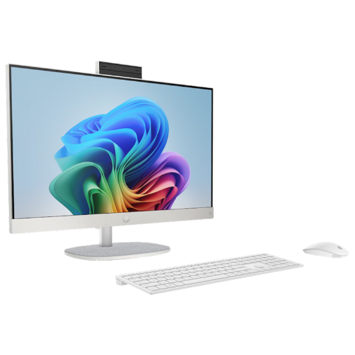 HP AI 24-cr2002d 23.8'' AIO Desktop PC | Intel® Core™ Ultra 5 225U Processor, 16 GB DDR5 5600 MHz RAM, 512 GB PCIe® NVMe™ M.2 SSD, 23.8", FHD (1920 x 1080), IPS, Intel® UHD Graphics, Windows 11 Home, Microsoft Office Home 2024 + Microsoft Office 365 Basic