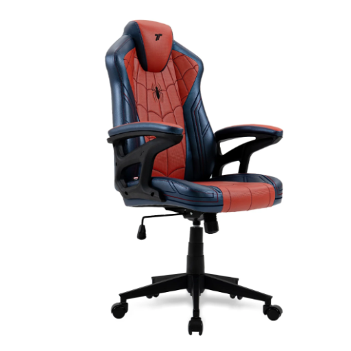 TTRacing Duo V4 Pro Hybrid Leatherette Gaming Chair Spider-Man Edition (TTRDUOV4PROMRVLSPDM)
