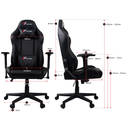 TTRacing Swift X 2020 Hybrid Leatherette Gaming Chair - Black Panther Edition (TTRSWIFTXMRVLBLKPTHR)