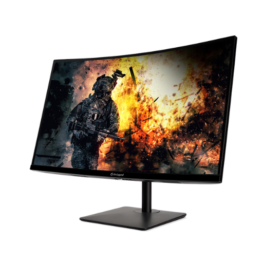 Acer AOPEN Fire Legend 27HC5R Z1bmiipx 27" 1500R Curved Gaming Monitor | FHD (1920 x 1080) VA, 180Hz, 5ms (GtG), Freesync, 16:9, 250 cd/m2, DP x1, HDMI x2, Black