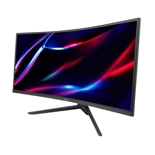 Acer Nitro ED343CUR Xbmiippx 34" Curved Gaming Monitor | UWQHD (3440 x 1440), 240 Hz, VA, 1ms (G to G), 300 nits, HDMI x 2, DP x 2, Black