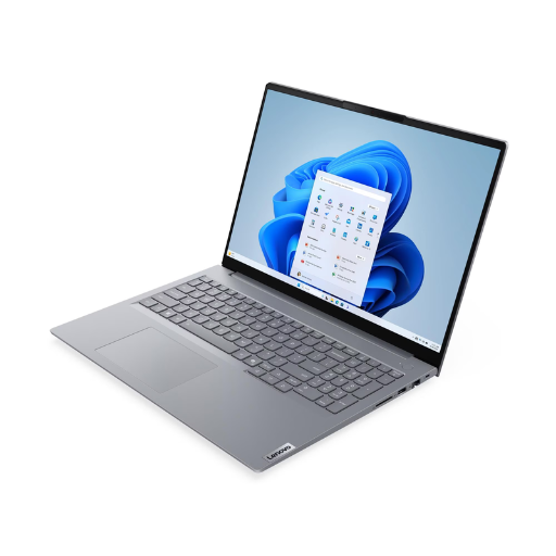 Lenovo ThinkBook 16 G8 IAL Laptop (21SK002KGQ) | Intel® Core Ultra 7 255H Processor, 8GB DDR5 5600MHz RAM, 512GB PCIe NVMe® SSD, 16" FHD (1920x1200) IPS, Integrated Intel® Arc™ 140T Graphics, Windows 11 Home, Arctic Grey