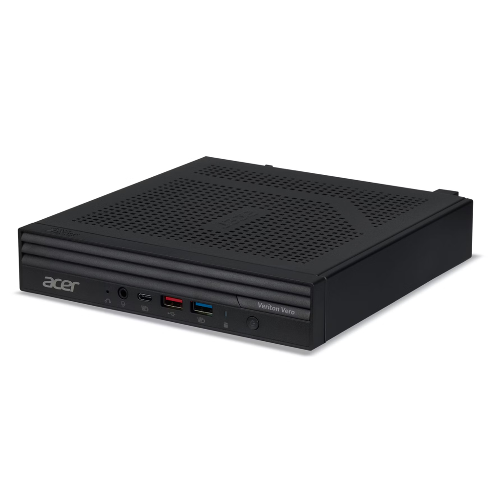 Acer Veriton Vero Mini VN4720-GT Desktop PC | Intel Core i5-14400 Processor, 8GB DDR5 RAM, 512GB M.2 PCIe SSD, Intel UHD Graphics 730, WIFI 6, Bluetooth, HDMI x1, DP x1, Keyboard & Mouse, DOS