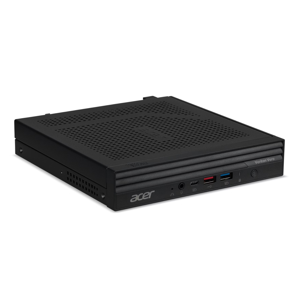Acer Veriton Vero Mini VN4720-GT Desktop PC | Intel Core i5-14400 Processor, 8GB DDR5 RAM, 512GB M.2 PCIe SSD, Intel UHD Graphics 730, WIFI 6, Bluetooth, HDMI x1, DP x1, Keyboard & Mouse, DOS