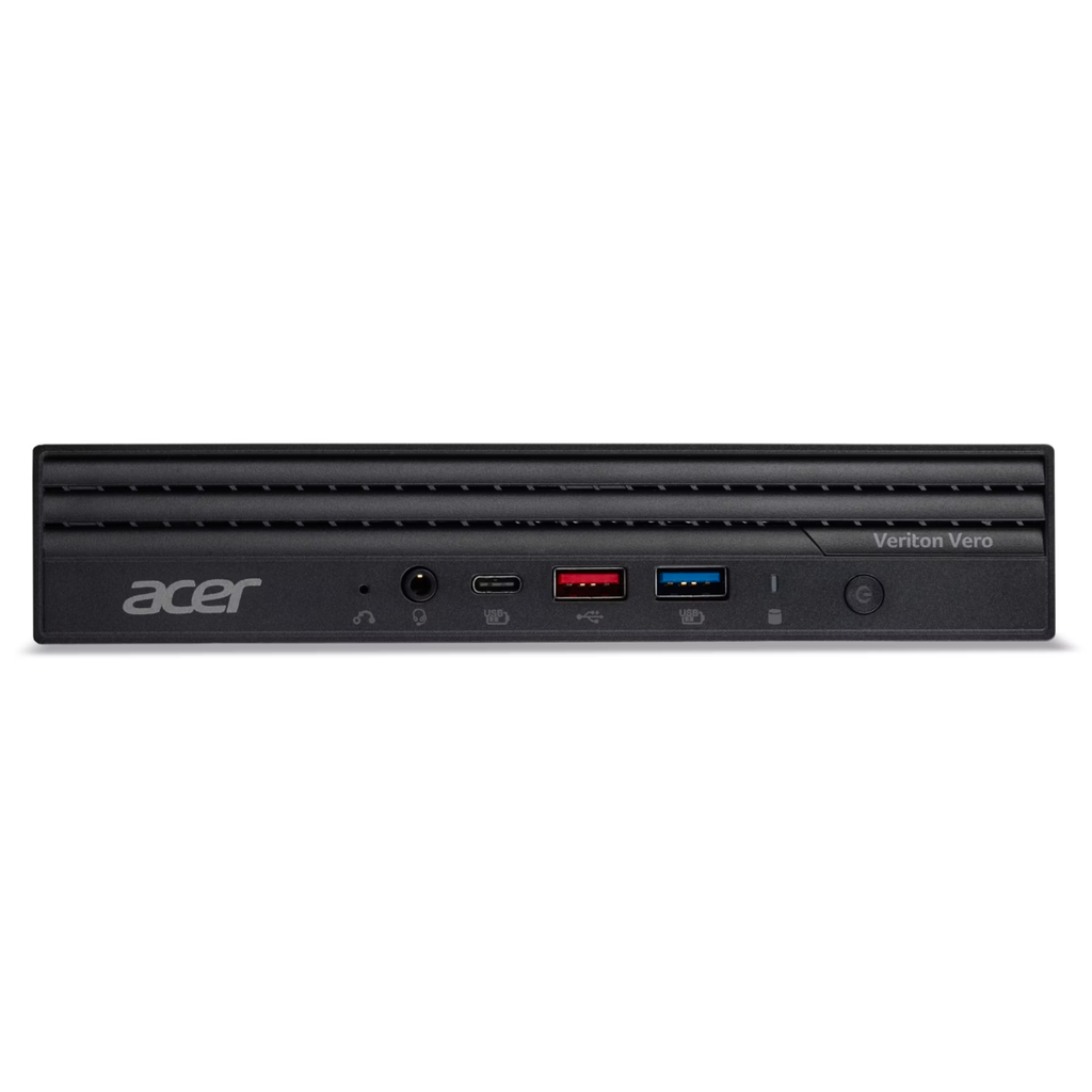 Acer Veriton Vero Mini VN4720-GT Desktop PC | Intel Core i5-14400 Processor, 8GB DDR5 RAM, 512GB M.2 PCIe SSD, Intel UHD Graphics 730, WIFI 6, Bluetooth, HDMI x1, DP x1, Keyboard & Mouse, DOS