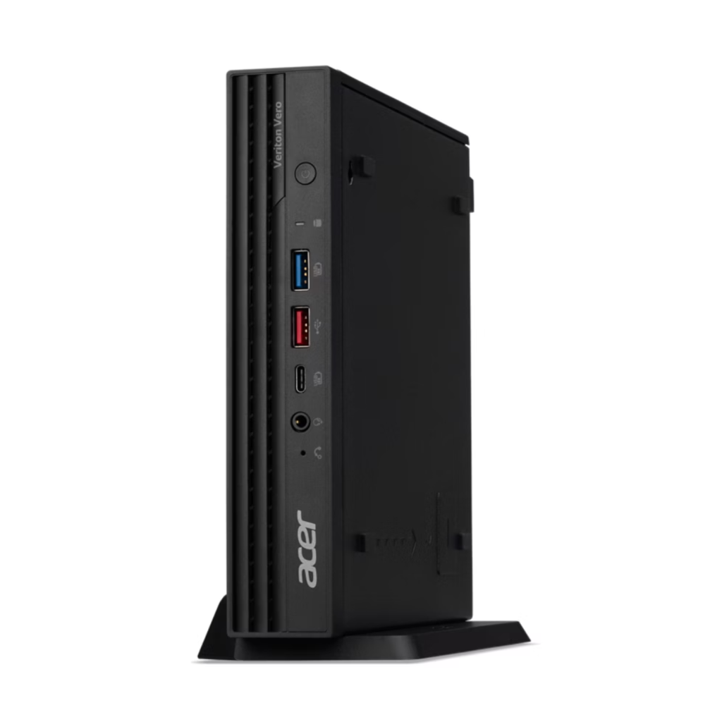 Acer Veriton Vero Mini VN4720-GT Desktop PC | Intel Core i5-14400 Processor, 8GB DDR5 RAM, 512GB M.2 PCIe SSD, Intel UHD Graphics 730, WIFI 6, Bluetooth, HDMI x1, DP x1, Keyboard & Mouse, DOS
