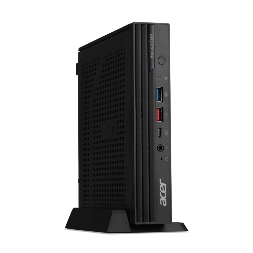 Acer Veriton Vero Mini VN4720-GT Desktop PC | Intel Core i5-14400 Processor, 8GB DDR5 RAM, 512GB M.2 PCIe SSD, Intel UHD Graphics 730, WIFI 6, Bluetooth, HDMI x1, DP x1, Keyboard & Mouse, DOS