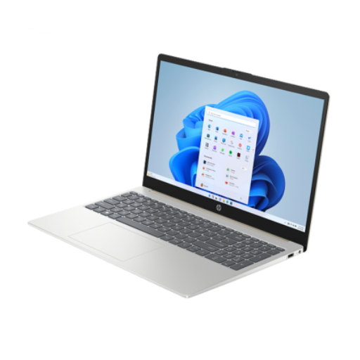 HP 15-fc0420AU Laptop | AMD Athlon™ Silver 7120U Processor, 8GB LPDDR5 5500MHz RAM, 512GB PCIe® NVMe™ M.2 SSD, 15.6", FHD 1920 x 1080, IPS, AMD Radeon™ Graphics, Microsoft Office Home 2024 + M365 Basic, Gold