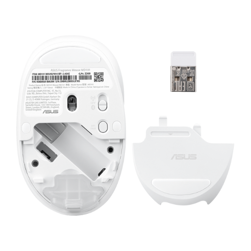 ASUS Fragrance Mouse MD101 - Iridescent White (90XB08U0-BMU000)
