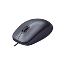 Logitech M90 Wired USB Mouse Black (910-001795)