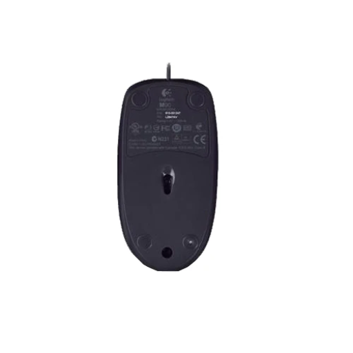 Logitech M90 Wired USB Mouse Black (910-001795)