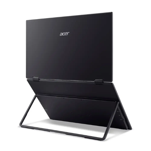 Acer PD163Q bmiuux 15.6" FHD Portable Dual Monitor | FHD1920x1080, 60Hz, IPS, 250 nits, 8ms, 2x USB 3.1, 1 x Mini HDMI, 1 x Audio, Black