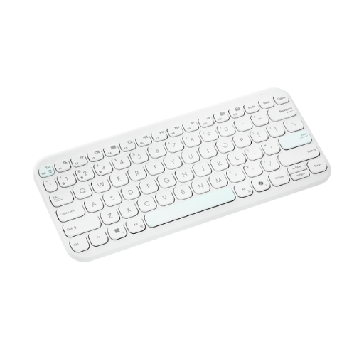ASUS KW100 Marshmallow Wireless Keyboard - Green Tea Latte (90XB0880-BKB010)