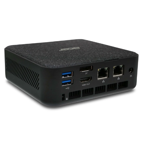 Acer Revo Box RB102 Mini Desktop PC | Intel® i5-1334U Processor, 16GB DDR4 RAM, 512GB M.2 NVMe SSD, Intel® UHD Graphics, Bluetooth 5.2, WiFi 6, 1 x DP, 1 x HDMI, Windows 11 Home 