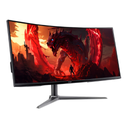 Acer Nitro ED340CU S3bmiipx 34" Curved Gaming Monitor | 34" UWQHD 3440 x 1440, VA, 180Hz, HDR10, 1ms, 250nits, HDMI x 2, DP x 1, Black 
