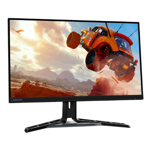 Lenovo Legion R27qe 27'' Height Adjustable Monitor (67C5GAC1MY) | 27" QHD (2560 x 1440) IPS, 0.5ms, 180Hz, 450 cd/m², AMD FreeSync™, Windows 11, Black, 2 x HDMI, 1 x DP 1.4
