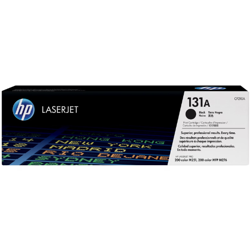 HP 131A CF210A Black Original LaserJet Toner Cartridge