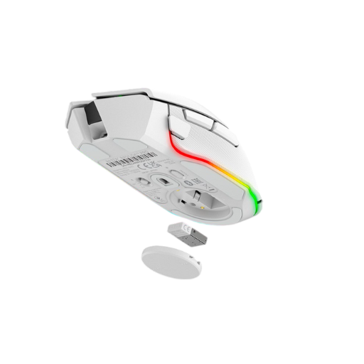 Razer Basilisk V3 Pro Wireless Gaming Mouse - White (RZ01-04620200)