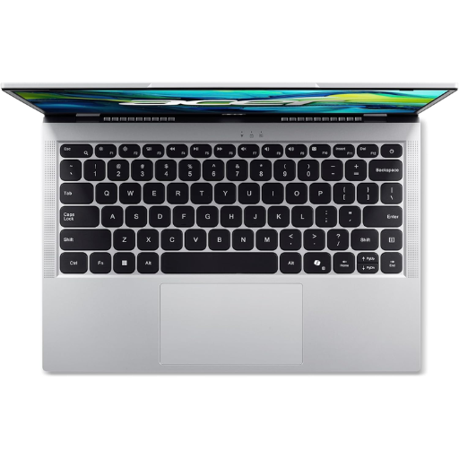 Acer Aspire Lite 14 AL14-32P-370U Laptop | Intel® Core™ 3-N355 Processor, 8GB DDR5 4800MHz RAM, 512GB PCIe NVMe SSD, 14" WUXGA (1920 x 1200) IPS, Intel® UHD Graphics, Windows 11 Home, Office Home 2024 + M365 Basic, Pure Silver