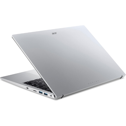Acer Aspire Lite 14 AL14-32P-370U Laptop | Intel® Core™ 3-N355 Processor, 8GB DDR5 4800MHz RAM, 512GB PCIe NVMe SSD, 14" WUXGA (1920 x 1200) IPS, Intel® UHD Graphics, Windows 11 Home, Office Home 2024 + M365 Basic, Pure Silver