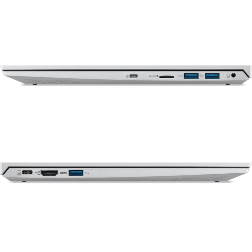 Acer Aspire Lite 14 AL14-32P-370U Laptop | Intel® Core™ 3-N355 Processor, 8GB DDR5 4800MHz RAM, 512GB PCIe NVMe SSD, 14" WUXGA (1920 x 1200) IPS, Intel® UHD Graphics, Windows 11 Home, Office Home 2024 + M365 Basic, Pure Silver