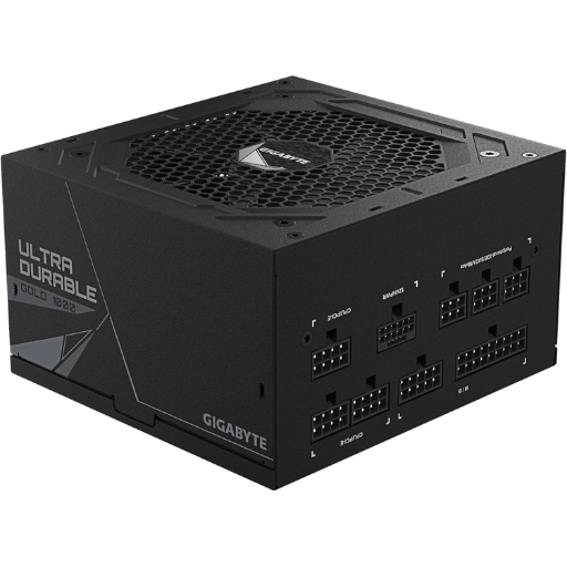 Gigabyte GP-UD1000GM PG5, PCIe5.0 Ready, ATX3.0, 1000W, 80 Plus, Gold Certified, Fully Modular Power Supply (GP-UD1000GM PG5)