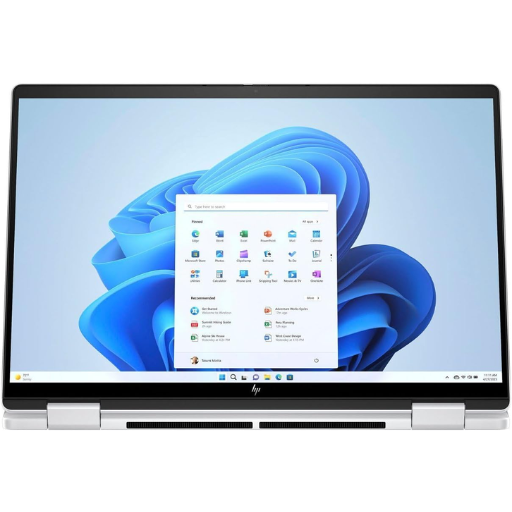 HP Envy x360 2-in-1 Laptop 14-fa0129AU | AMD Ryzen™ 5 8640HS, 16 GB LPDDR5-6400 MT/s RAM, 512 GB PCIe® NVMe™ SSD, 14" 2K (1920 x 1200), Touch Screen, IPS, AMD Radeon™ Graphics, Office Home 2024 + M365 Basic, Windows 11 Home, Silver