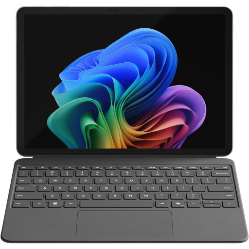 Microsoft Surface Pro Copilot + PC, 12-inch (EP2-27669) | Snapdragon® X Plus (8 Core), 16GB LPDDR5x RAM, 512GB SSD, 12" PixelSense™ LCD Display (2196 x 1464), Multi-touch, 90Hz, Windows 11 Home, Platinum