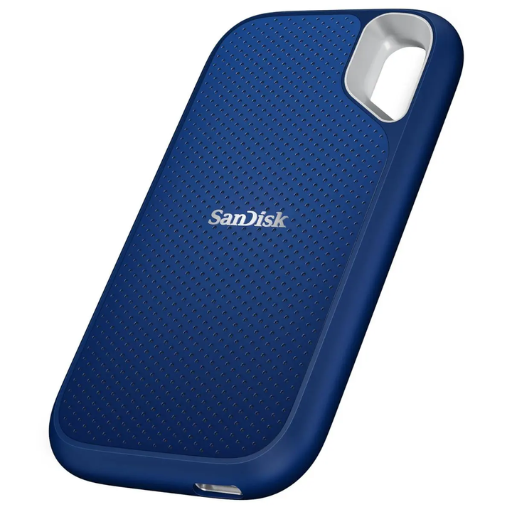 SanDisk Extreme® Portable SSD 2TB - Royal Blue (SDSSDE61-2T00-RR25)