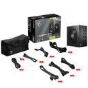 MSI MAG A850GL PCIE5 850W, ATX 3.1, 80 Plus Gold, Modular Power Supply (306-7ZP8A18-CE0)