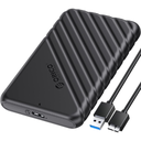 ORICO 2.5'' Portable Hard Drive Enclosure - Black (25PW1-U3-BK-BP-HW) 