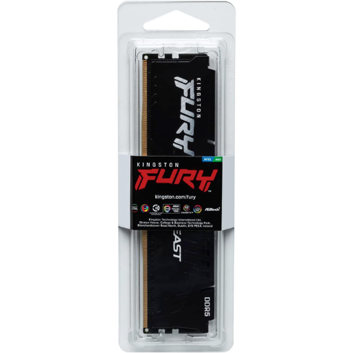 Kingston FURY Beast 16GB 5600MT/s DDR5 CL40 Single Module Desktop RAM (KF556C40BB-16WP)