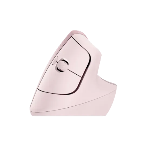 Logitech Lift Vertical Ergonomic Wireless Mouse - Rose (910-006481)