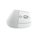 Logitech Lift Vertical Ergonomic Wireless Mouse - Off White (910-006480)