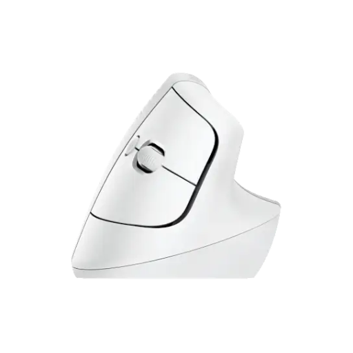 Logitech Lift Vertical Ergonomic Wireless Mouse - Off White (910-006480)