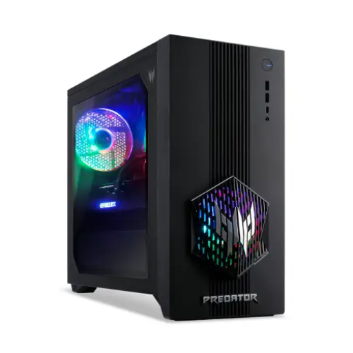 Acer Predator Orion 3000 PO3-665 Gaming Desktop | Intel® Core™ i7-14700F, 32GB DDR4 RAM, 1024GB SSD, NVIDIA® GeForce RTX™ 5060 8GB GDDR7, Predator USB Keyboard and Mouse, Windows® 11 Home