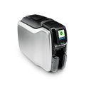 Zebra ZC300 Dual Side ID Card Printer ZC32-000C000EM00 | UK/EU Cords, 300 dpi Print Speed, USB 2.0 & Ethernet 10/100 Connectivity, Color LCD, Ribbon, 1500 Images, Silver  
