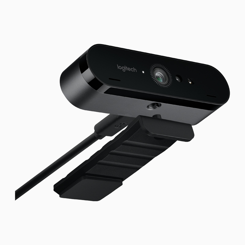 Logitech BRIO Webcam with 4K Ultra HD Video &amp; HDR (960-001105)